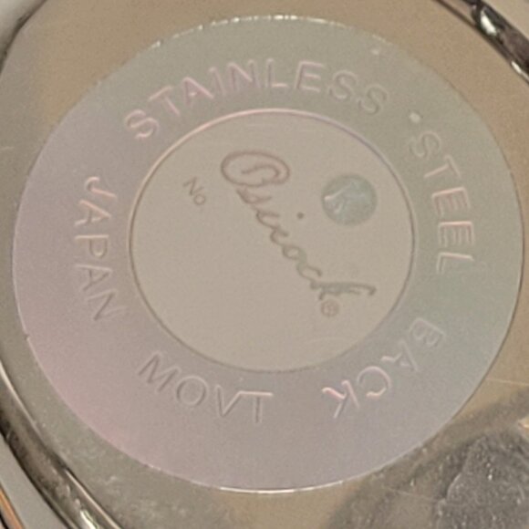 Womens Osirock Brown Stone Cuff Bangle Watch - Picture 9 of 14